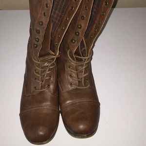 Brown boots