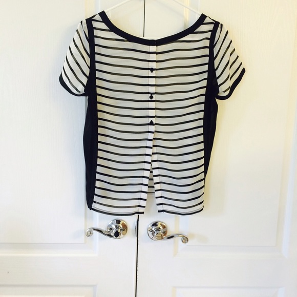 Striped Boxy Top - Picture 3 of 3