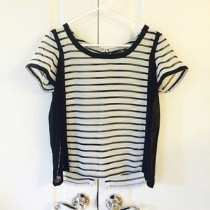 Striped Boxy Top