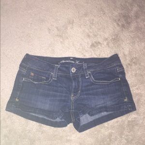 American eagle denim shorts