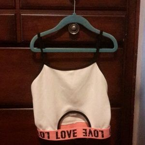 LOVE spaghetti strap top