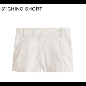 J.Crew 3" Chino Shorts