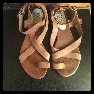 Nude michael kors sandals