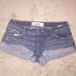 Hollister denim shorts