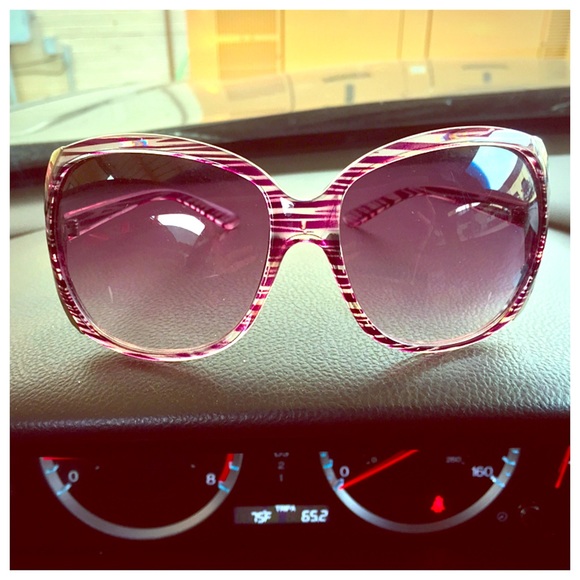 Purple & Silver Sunglasses