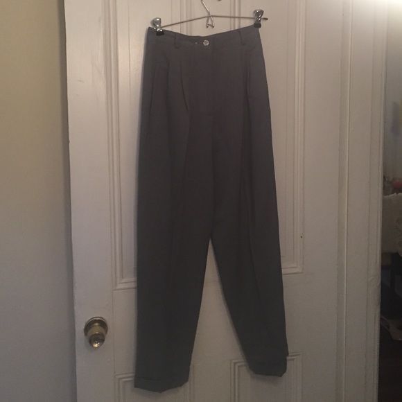 Grey Ann Taylor Slacks - Matching Blazer Available