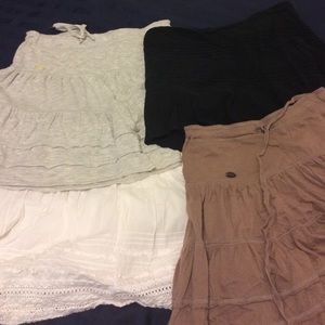4 CASUAL SKIRTS FOR $13