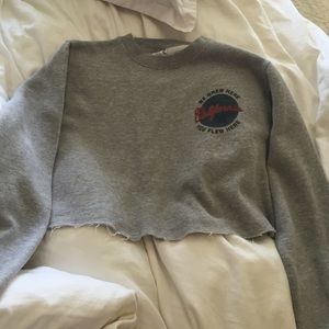 Sassy cropped sweater