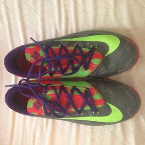 Nike KD VI Green Grey Crimson