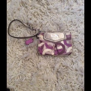 Coach wristlet