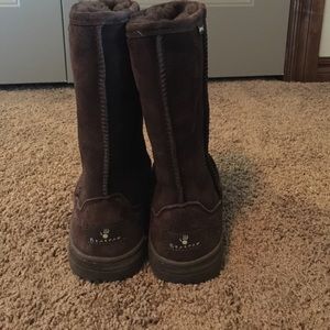 Chocolate brown boots