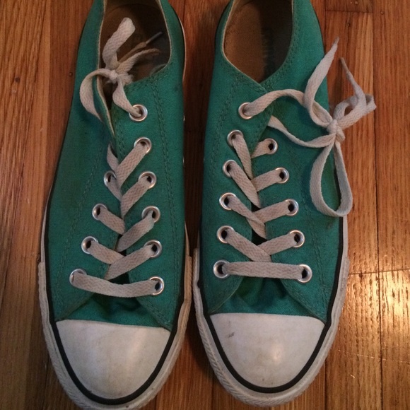 Teal Converse AllStars