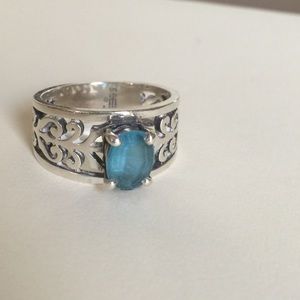 Adoree James Avery Blue Topaz Ring