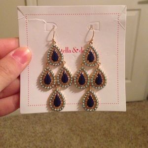 Stella and Dot Earrings! Like new!