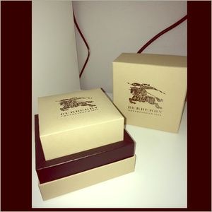 Burberry watch box