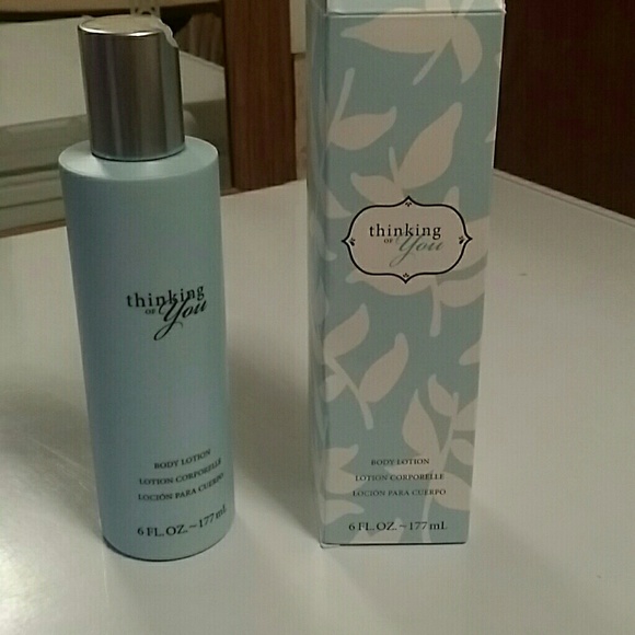 Thinking of you lotion