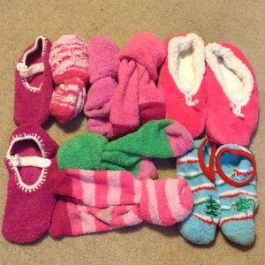 Fuzzy Sock/Slipper Bundle