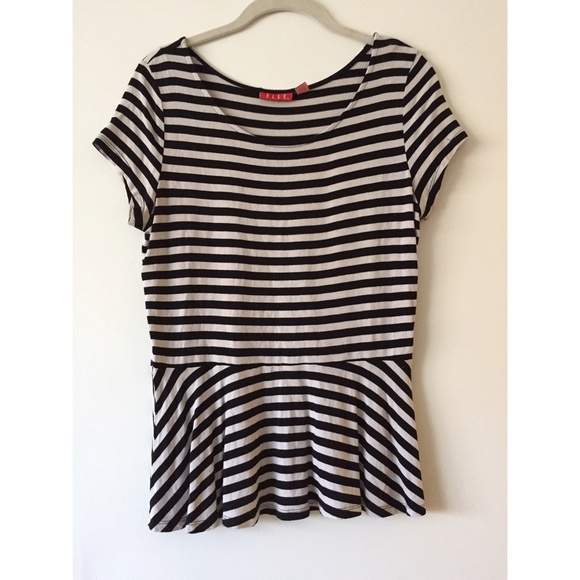 Elle Peplum Top