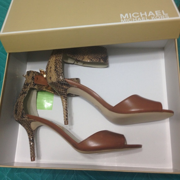 Brand New Guiliana Open Toe Michael Kors heels