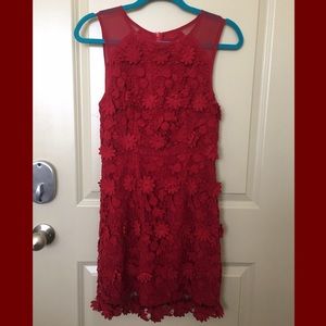 Urban outfitters red cocktail dress
