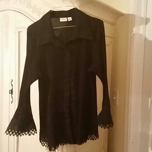 Pretty black blouse