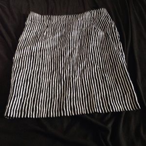 Striped skirt