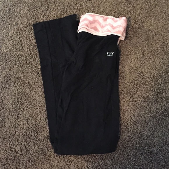 Chevron yoga pants