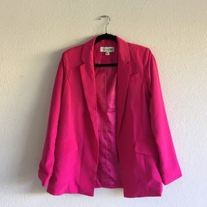 Pink blazer