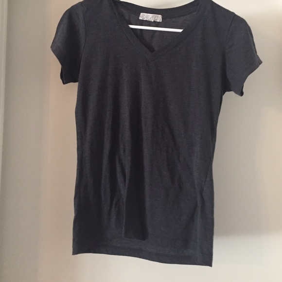 SOLD! Dark Gray V Neck Tshirt