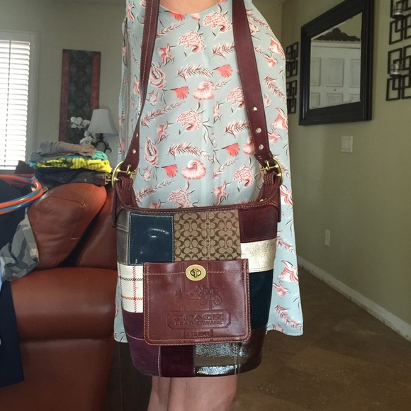 Coach patchwork bag - Picture 3 of 4