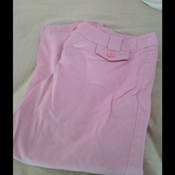 Pink Capri Pants - Picture 1 of 2