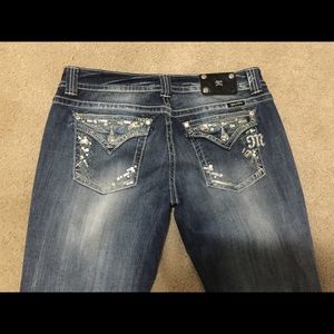 Miss Me easy boot jeans 33 x 32