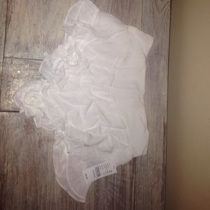 White flowy shorts. PLEASE BUY.