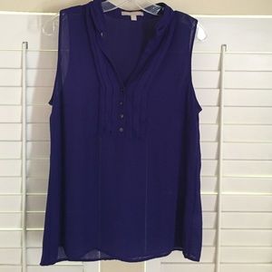 Banana Republic Cobalt Blue Top Size 12P