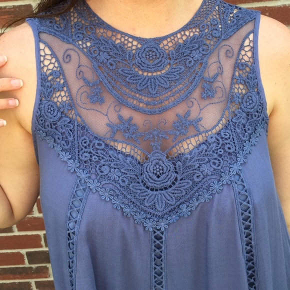 🎉SALE 🎉 Gorgeous lace boho dress - Picture 2 of 3