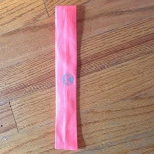 Lulu lemon coral headband