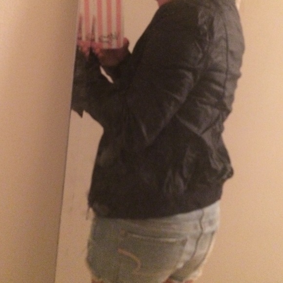 Faux leather jacket - Picture 2 of 2