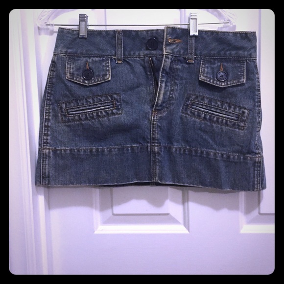 American eagle denim skirt