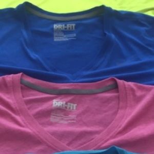 Nike and under Armour