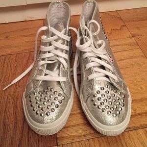 Brand New! Never Worn! Superga High Top Sneakers