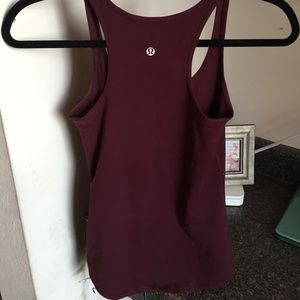 Lululemon black cherry racerback