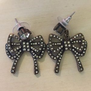 Betsy Johnson Bow Earrings