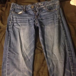 Stretch American eagle denim!