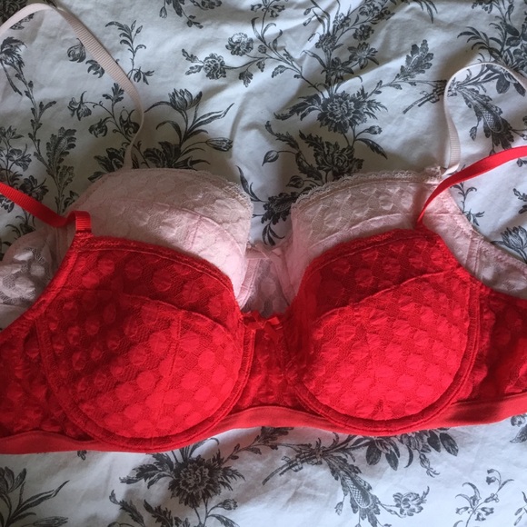 2 Gilly Hicks Bras. Worn once! Super cute