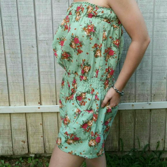 Floral Romper by Body Central