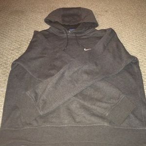 Dark grey nike hoodie