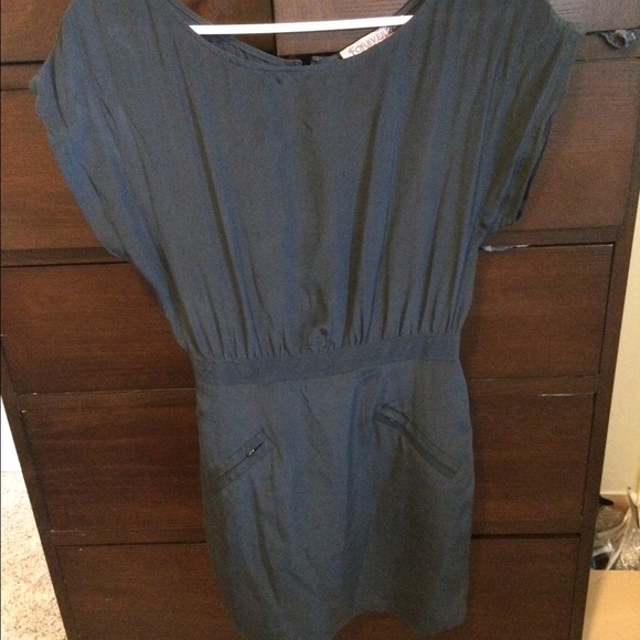 Navy blue forever 21 dress
