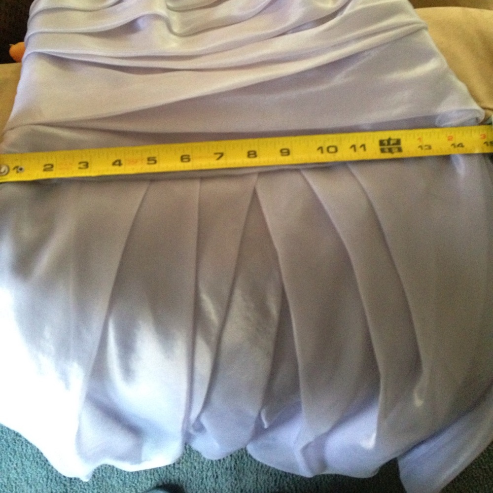 lilac dress from The White Collection by Vera Wang - Picture 5 of 6