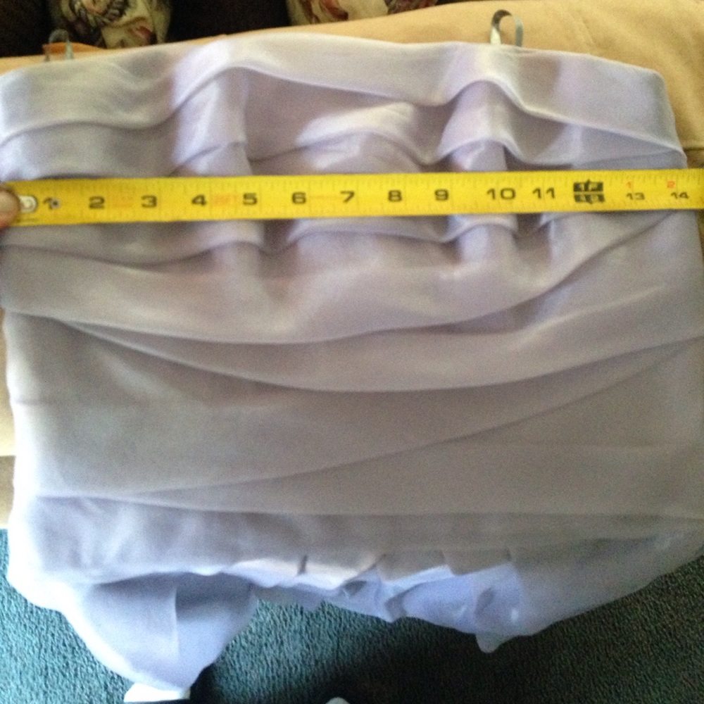 lilac dress from The White Collection by Vera Wang - Picture 6 of 6