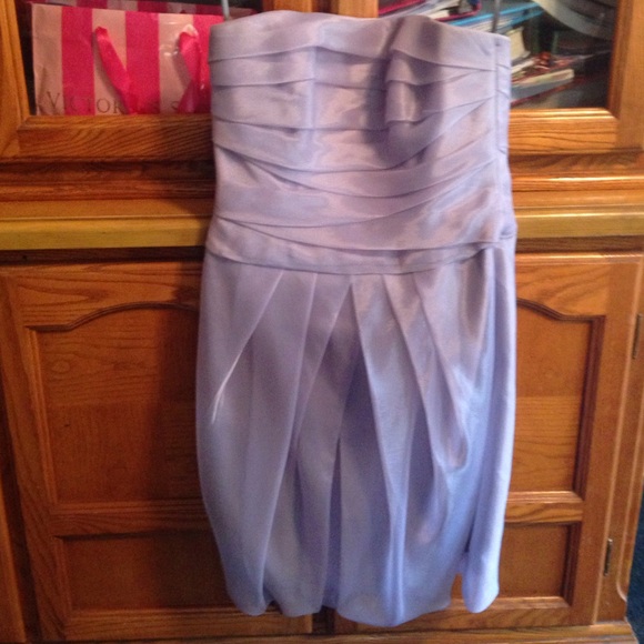 lilac dress from The White Collection by Vera Wang - Picture 2 of 6